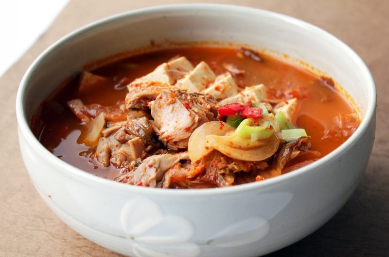Tuna Kimchi Stew (Kimchi Jjigae)