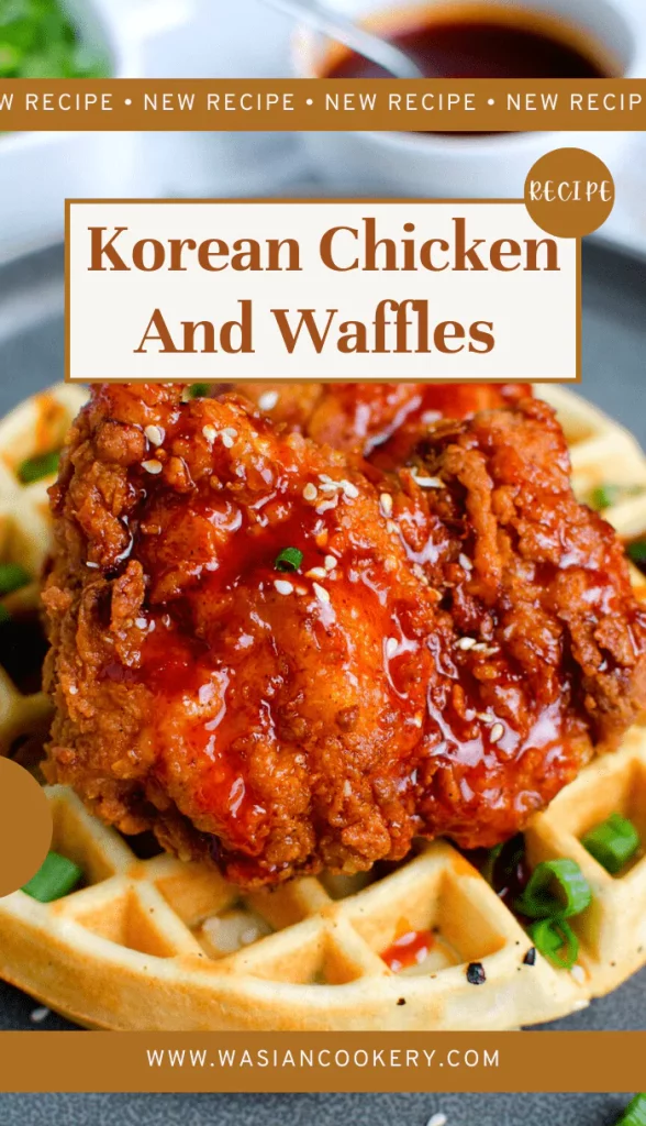 Easy Korean Chicken and Waffles Recipe Wasian Cookery