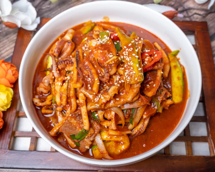 Spicy Korean Squid Stir Fry (30 Minutes ONLY!)