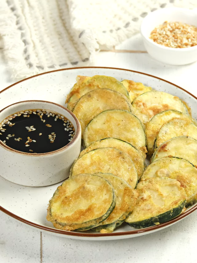 Easy Hobak Jeon (Pan Fried Zucchini)