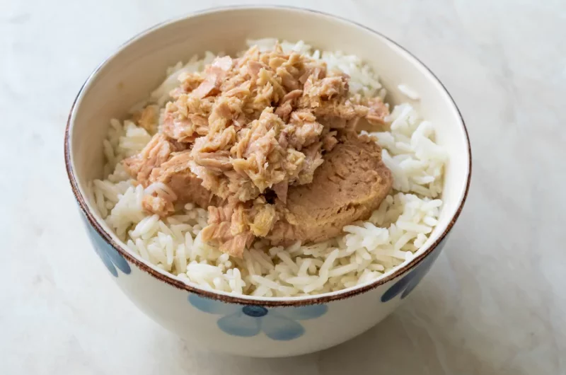Japanese Tuna Mayo Rice Bowl