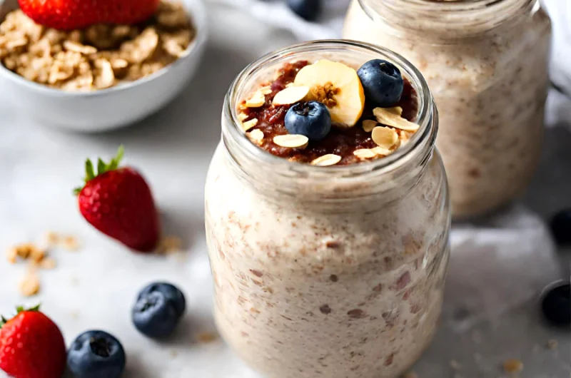 Quick Blended Overnight Oats