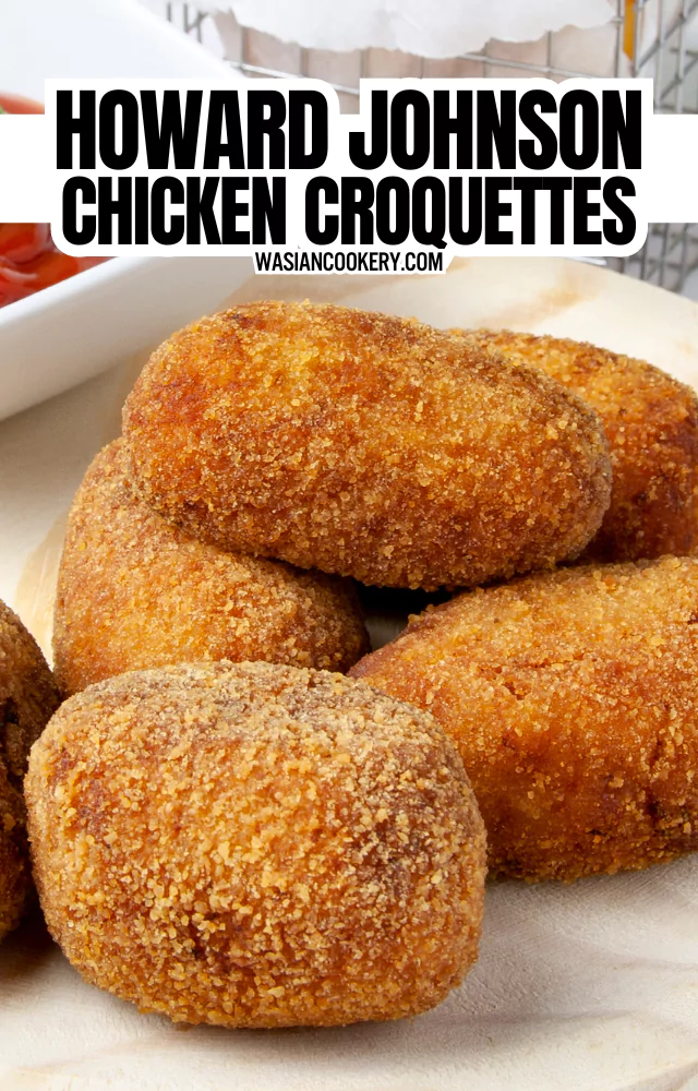 Howard Johnson Chicken Croquettes Recipe