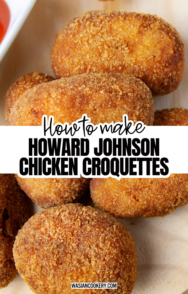 Howard Johnson Chicken Croquettes 