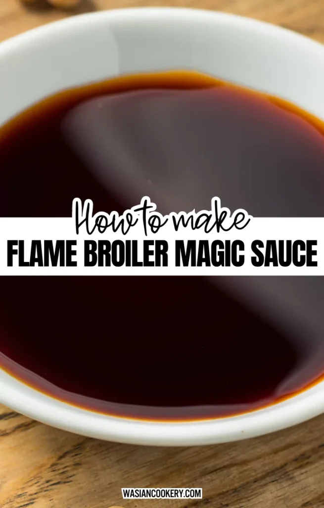 magic sauce recipe flame broiler