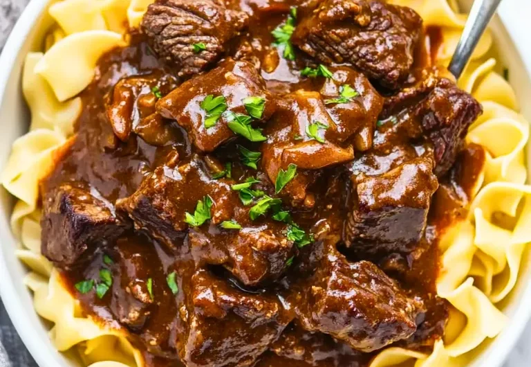 Crockpot Beef Stroganoff