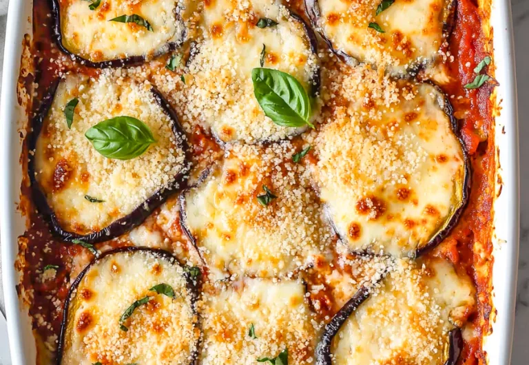 Eggplant Parmesan Baked