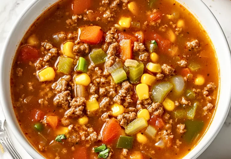 Hamburger Soup Recipe