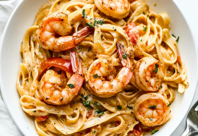Creamy Cajun Shrimp Pasta