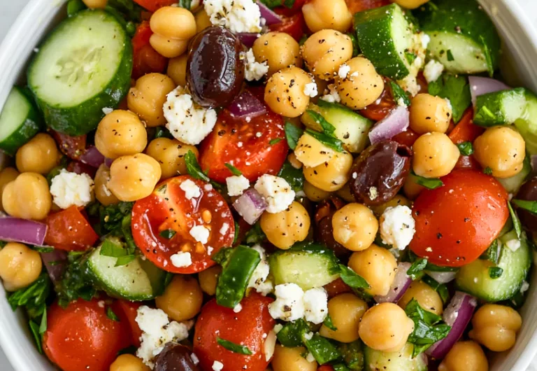 Greek Chickpea Salad