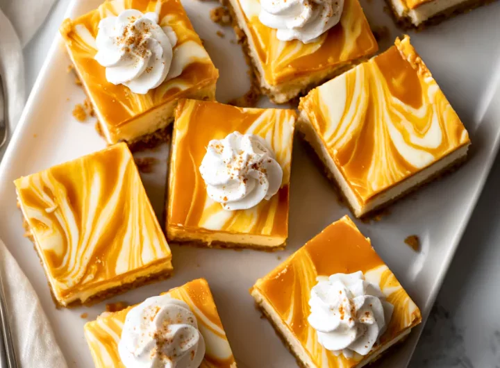 Pumpkin Cheesecake Bars
