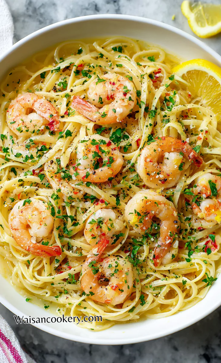 Shrimp Scampi Pasta Recipe