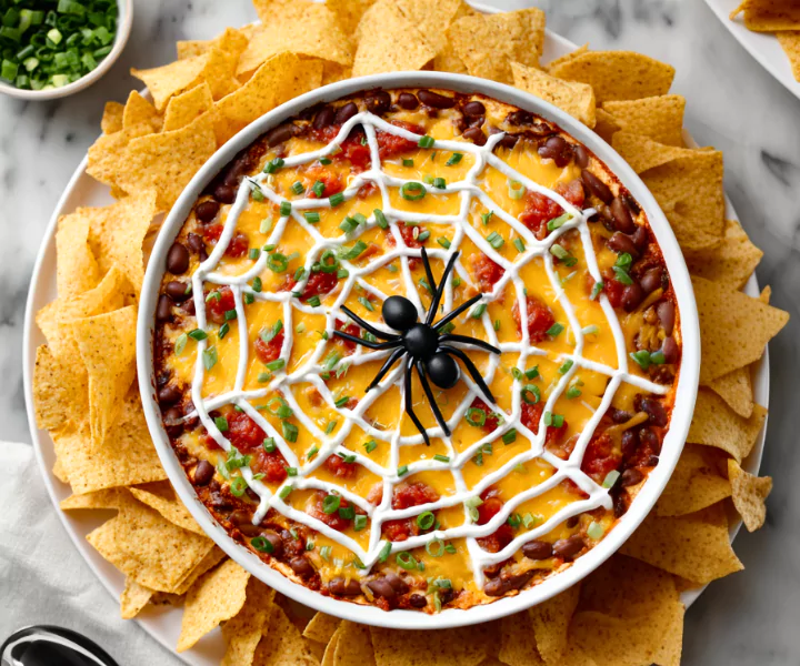 Spiderweb Dip Recipe