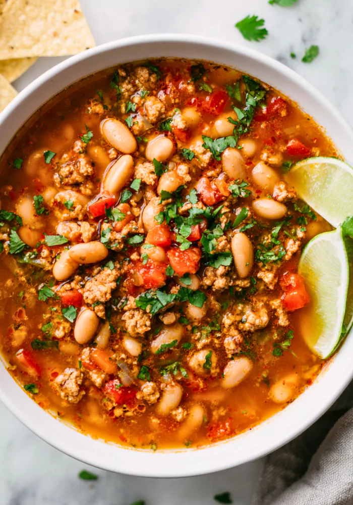 White Bean Turkey Chili Recipe