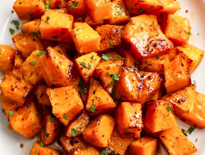 Honey Roasted Sweet Potatoes