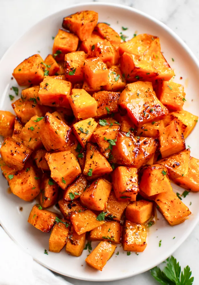 Honey Roasted Sweet Potatoes