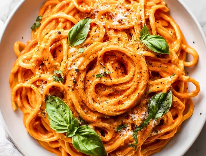 Roasted Red Pepper Pasta