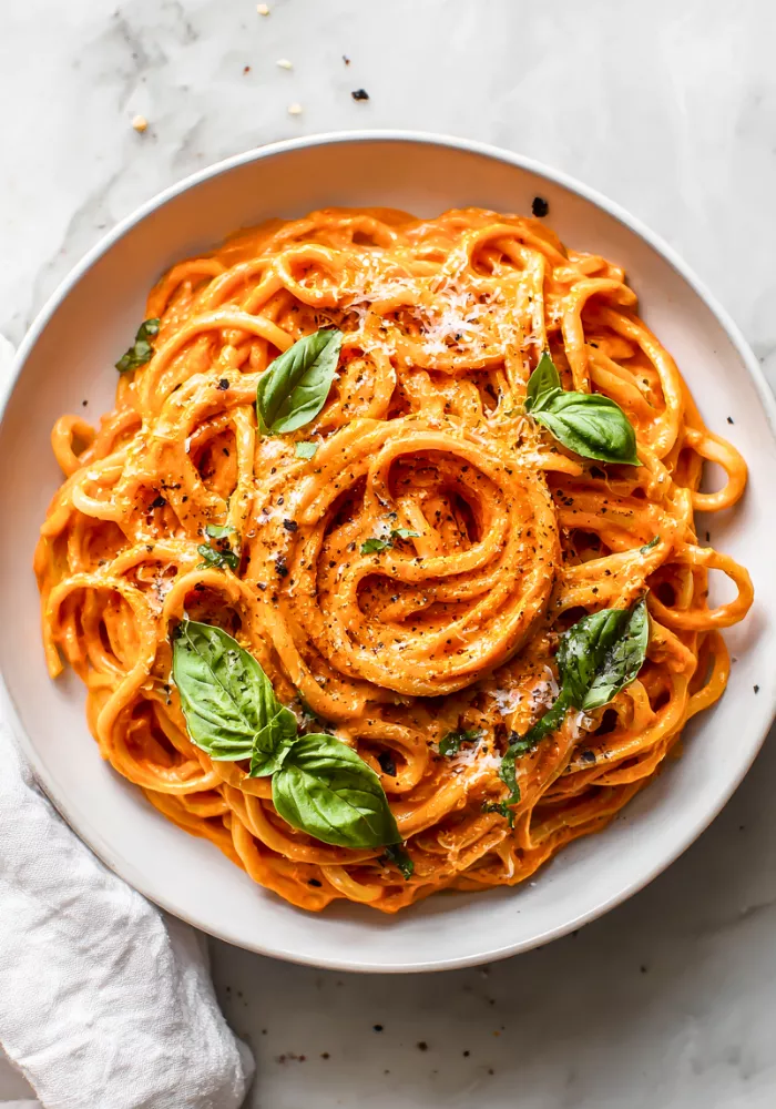 Roasted Red Pepper Pasta