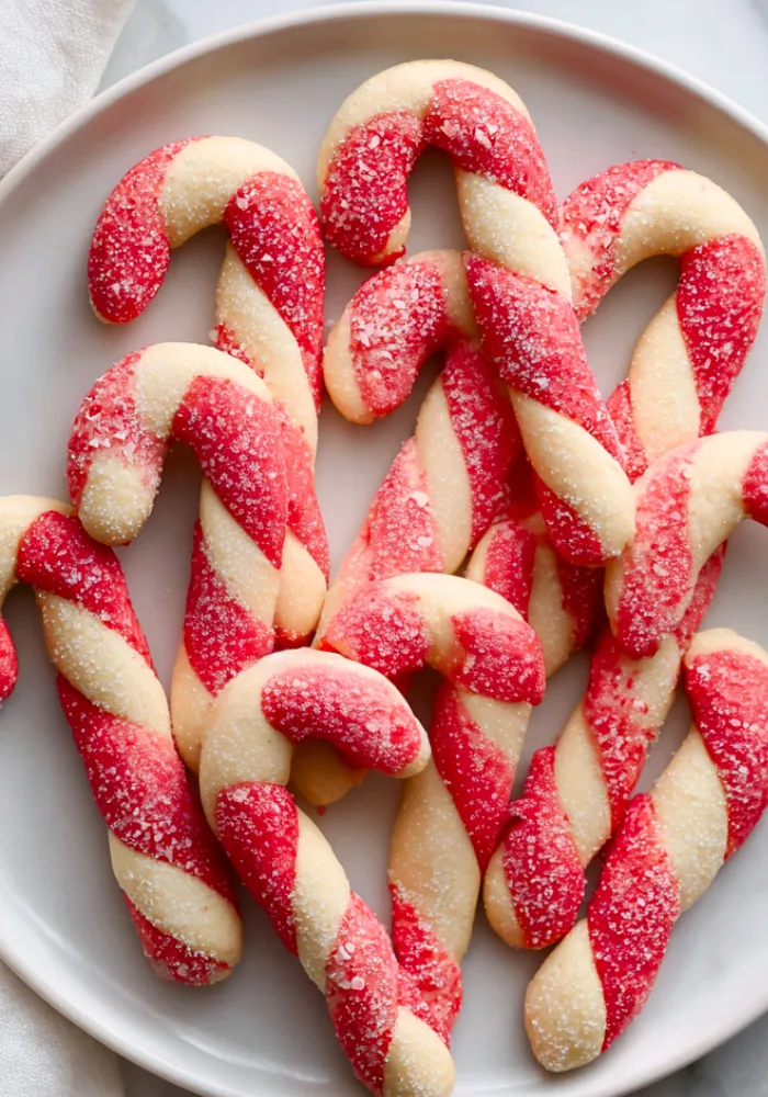 Candy Cane Cookies