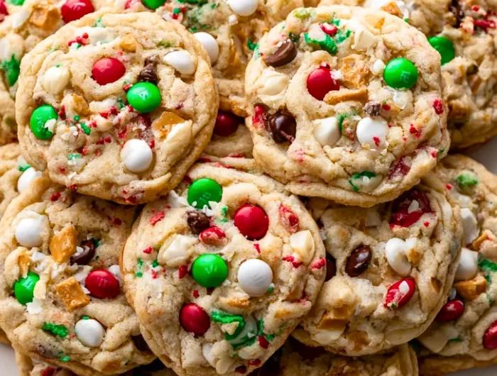 Christmas Kitchen Sink Cookies
