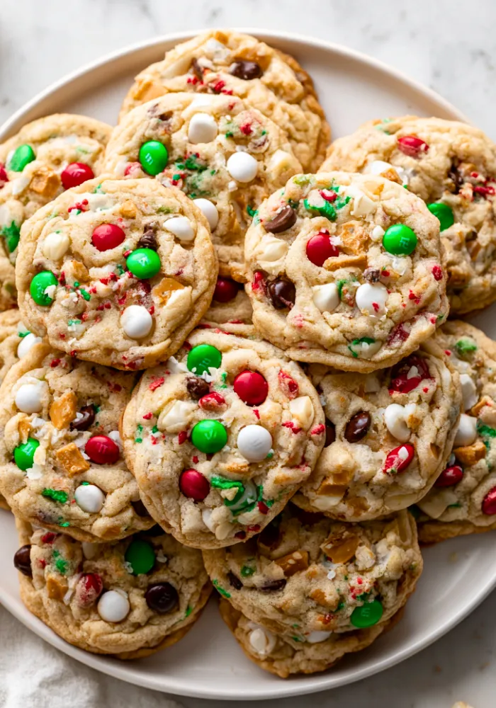Christmas Kitchen Sink Cookies