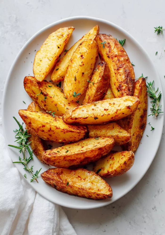 Air Fryer Crispy Potato Wedges Recipe