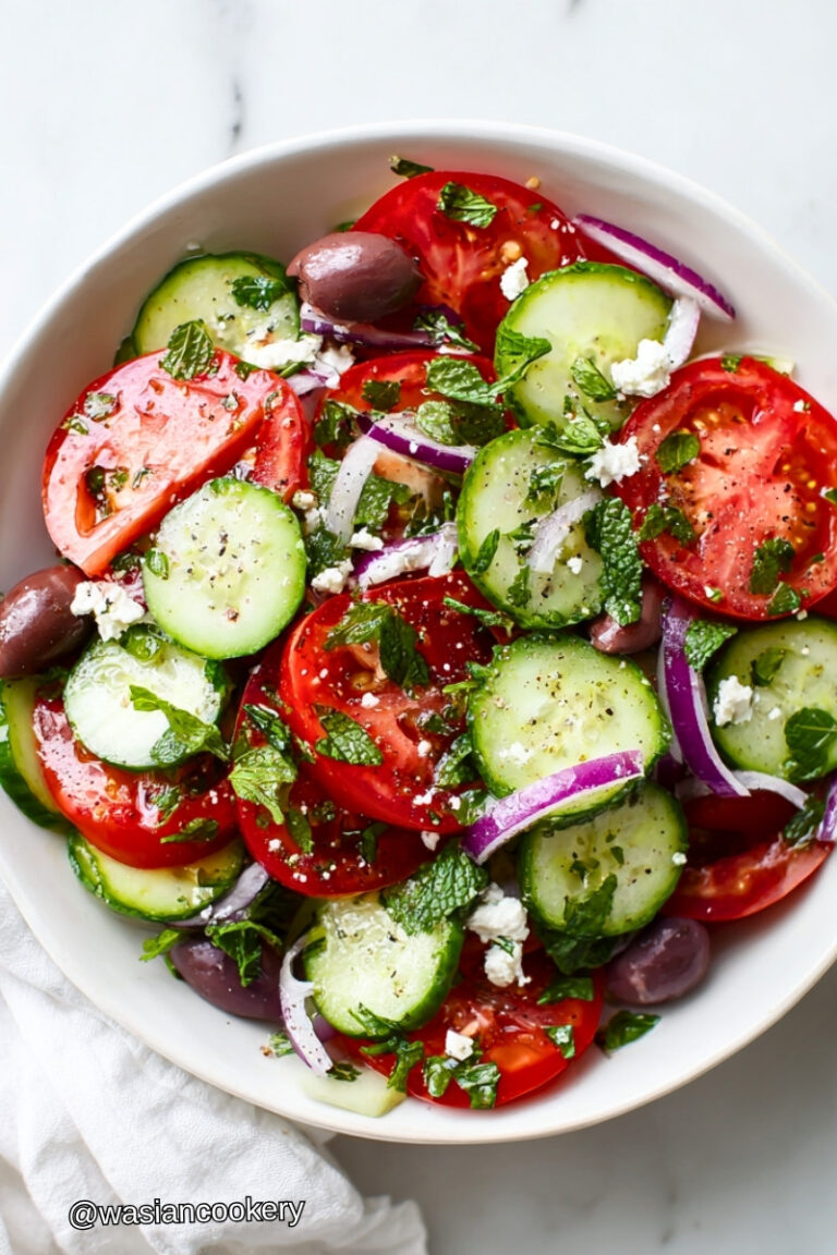 Tomato Cucumber Salad Recipe